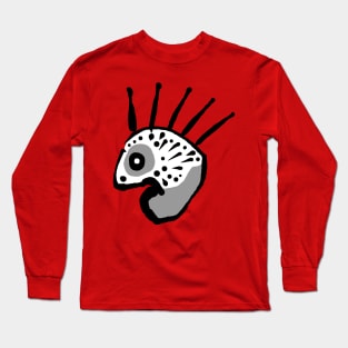 chicken head / trash face Long Sleeve T-Shirt